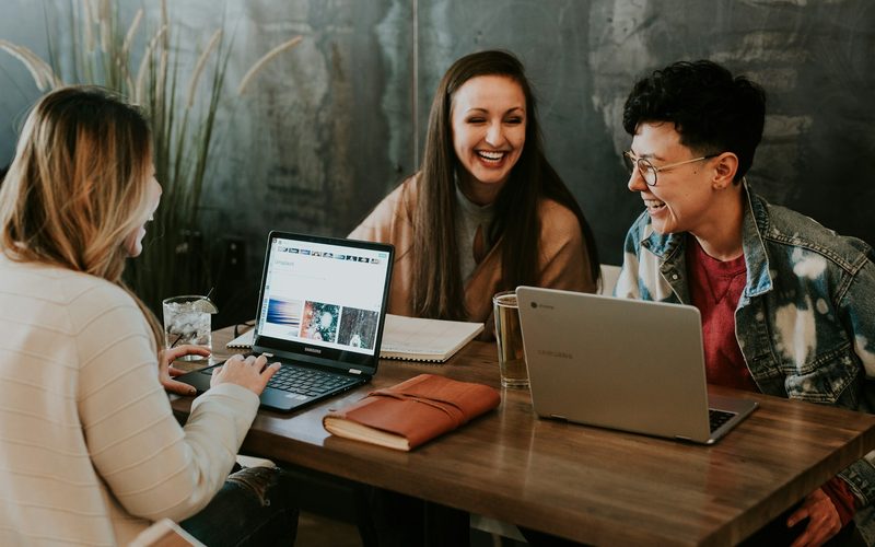 Team members running guided structured apps daily