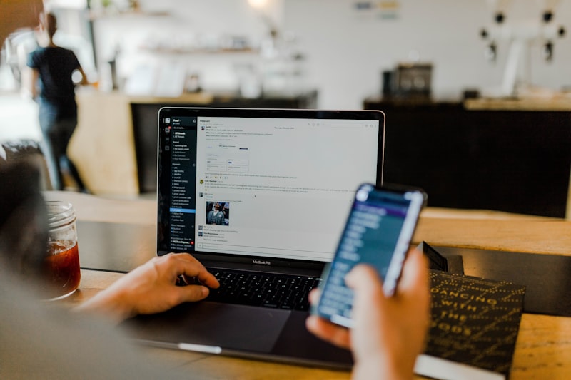 Secure workspace representing AI security for businesses