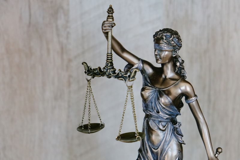 Law firm reviewing contracts and case files